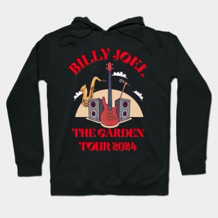 BILLY JOEL THE GARDEN TOUR 2024 RED Hoodie